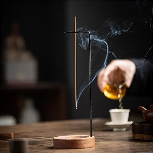 AshFree™ Walnut Incense Holder