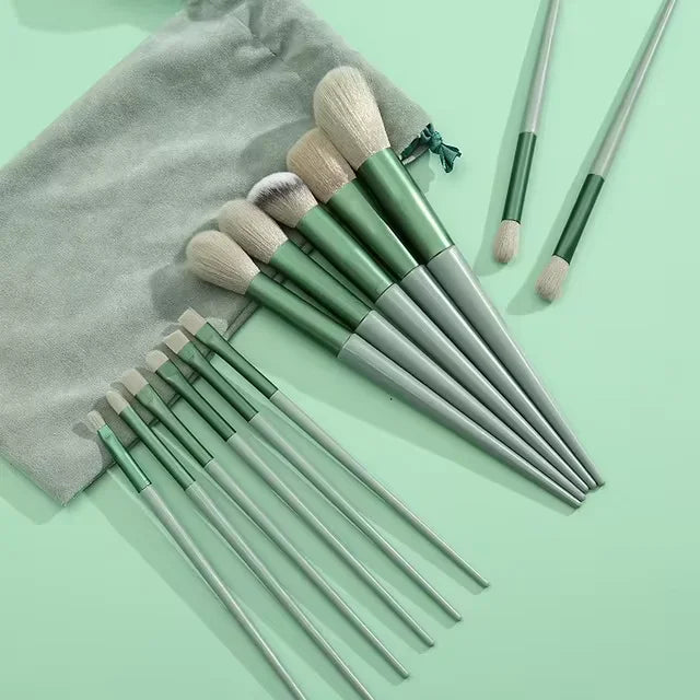 Essential Beauty Makeup Brush Set (13 pcs)