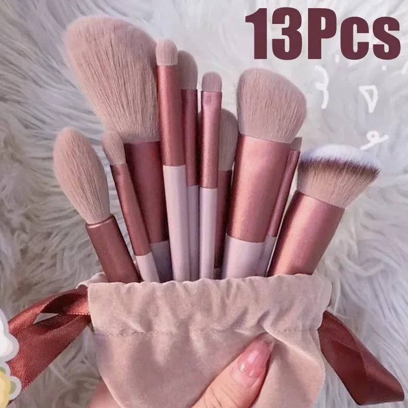 Essential Beauty Makeup Brush Set (13 pcs)