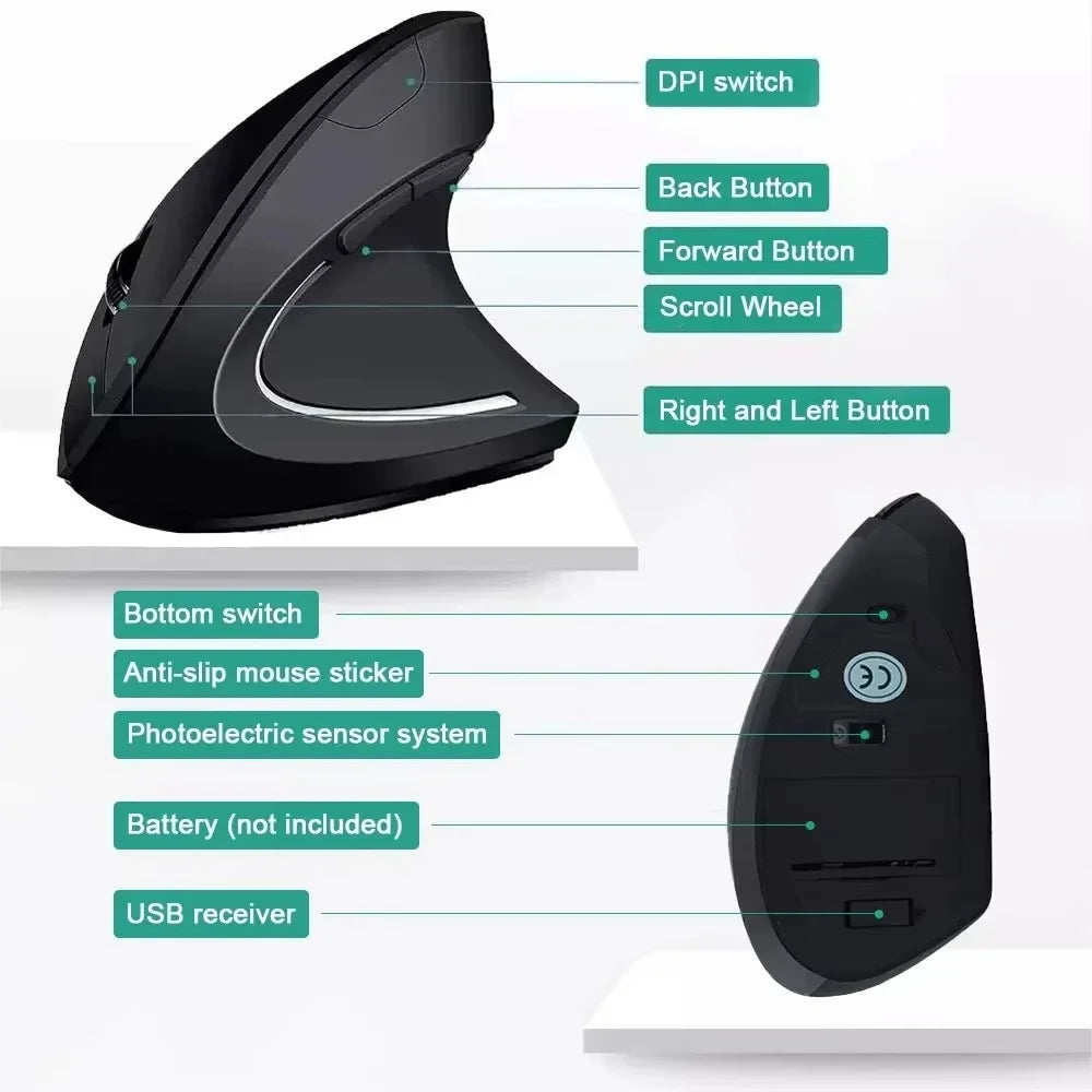 ErgoGrip™ Vertical Mouse