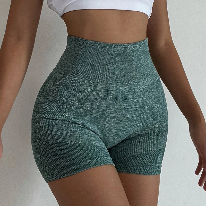 FlexFit Seamless High-Waist Training Shorts