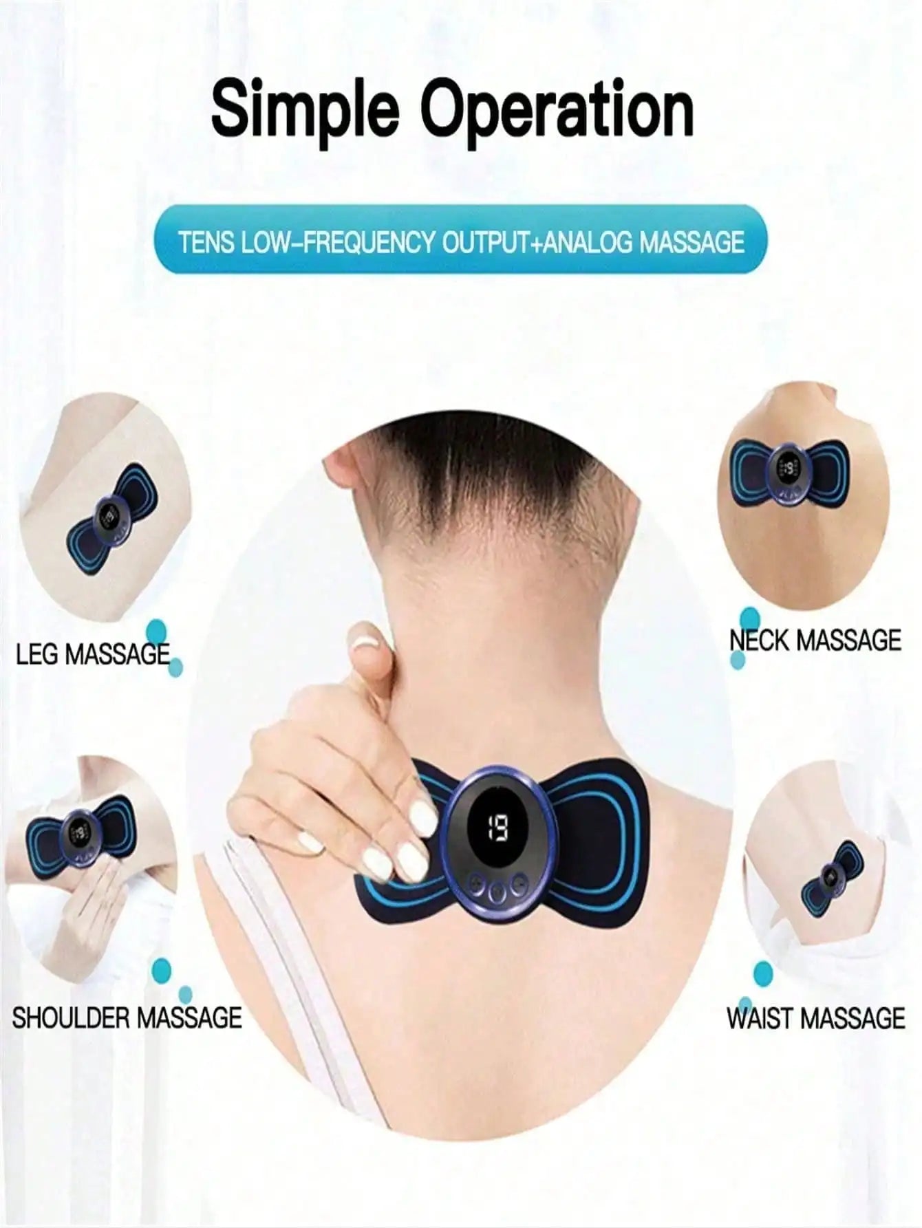 PulseRelief™ EMS Massager