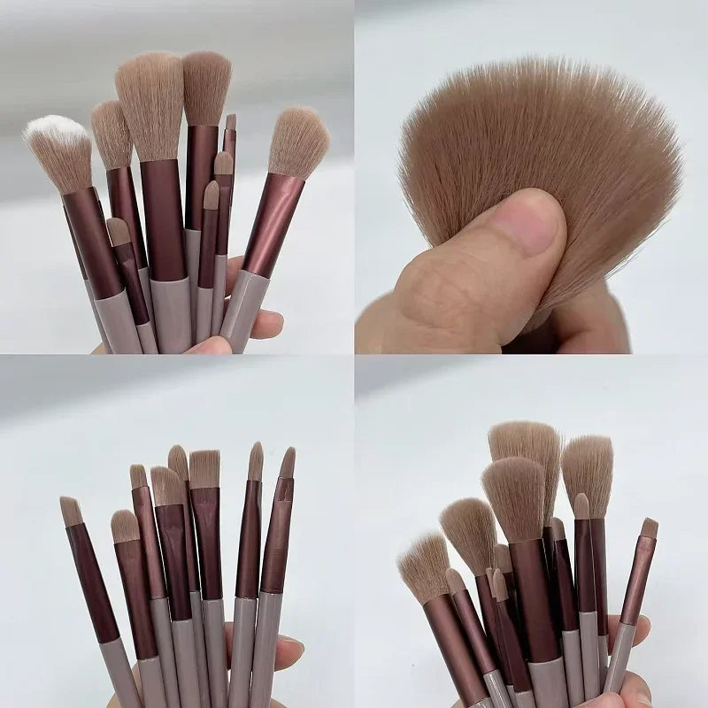 Essential Beauty Makeup Brush Set (13 pcs)
