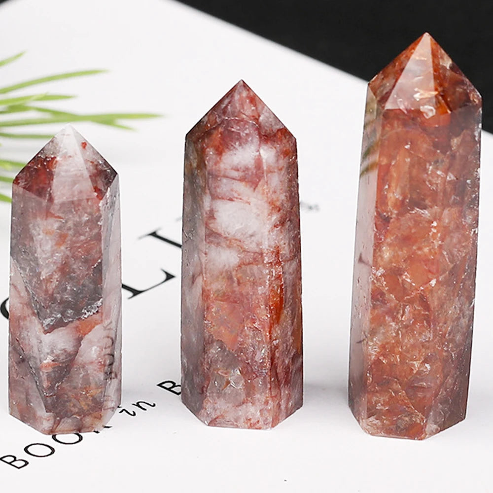 Healing Crystal Wand – Hand-Carved Natural Stone Points