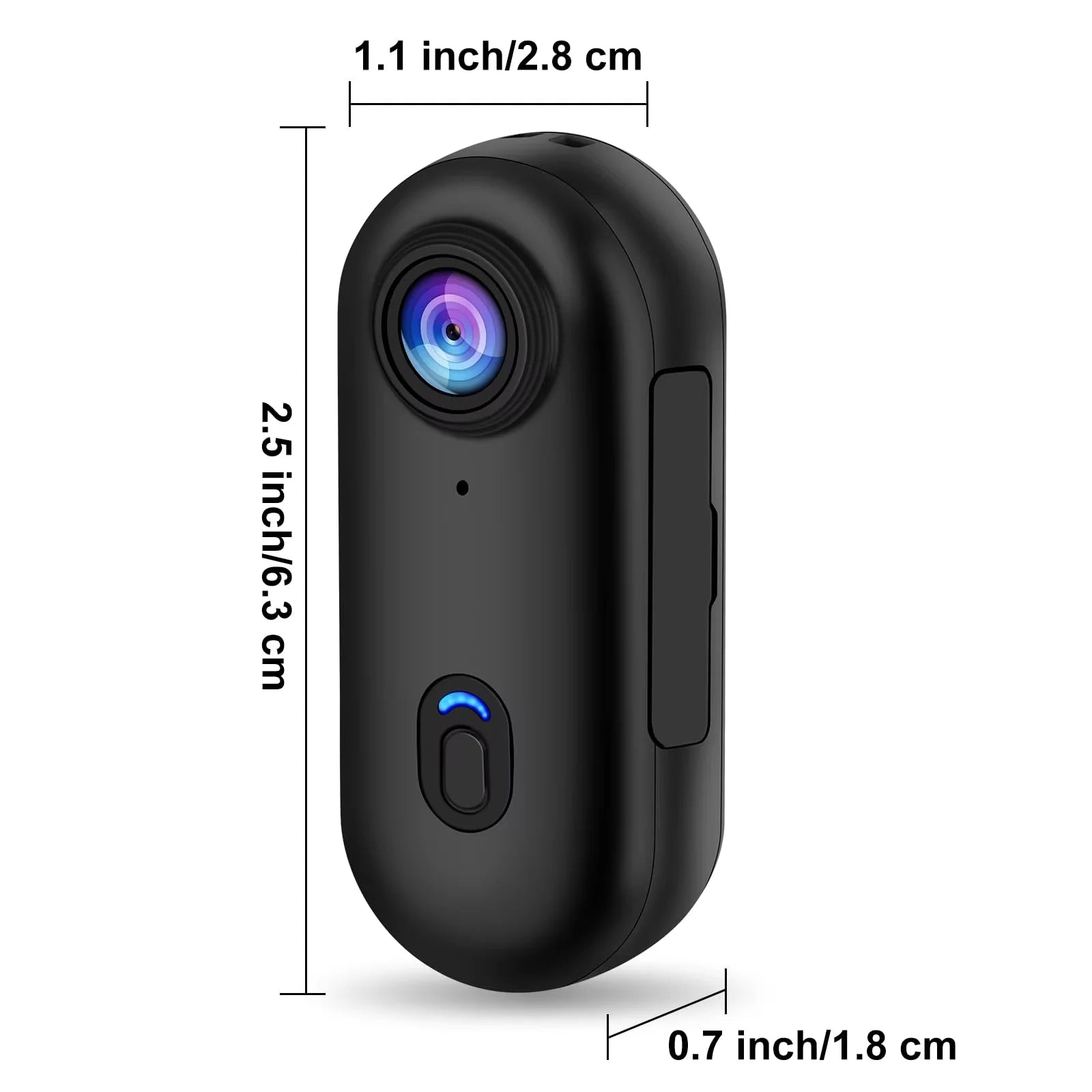 VeloCam™ 4K Mini Action Camera – Waterproof Sport & Body Cam