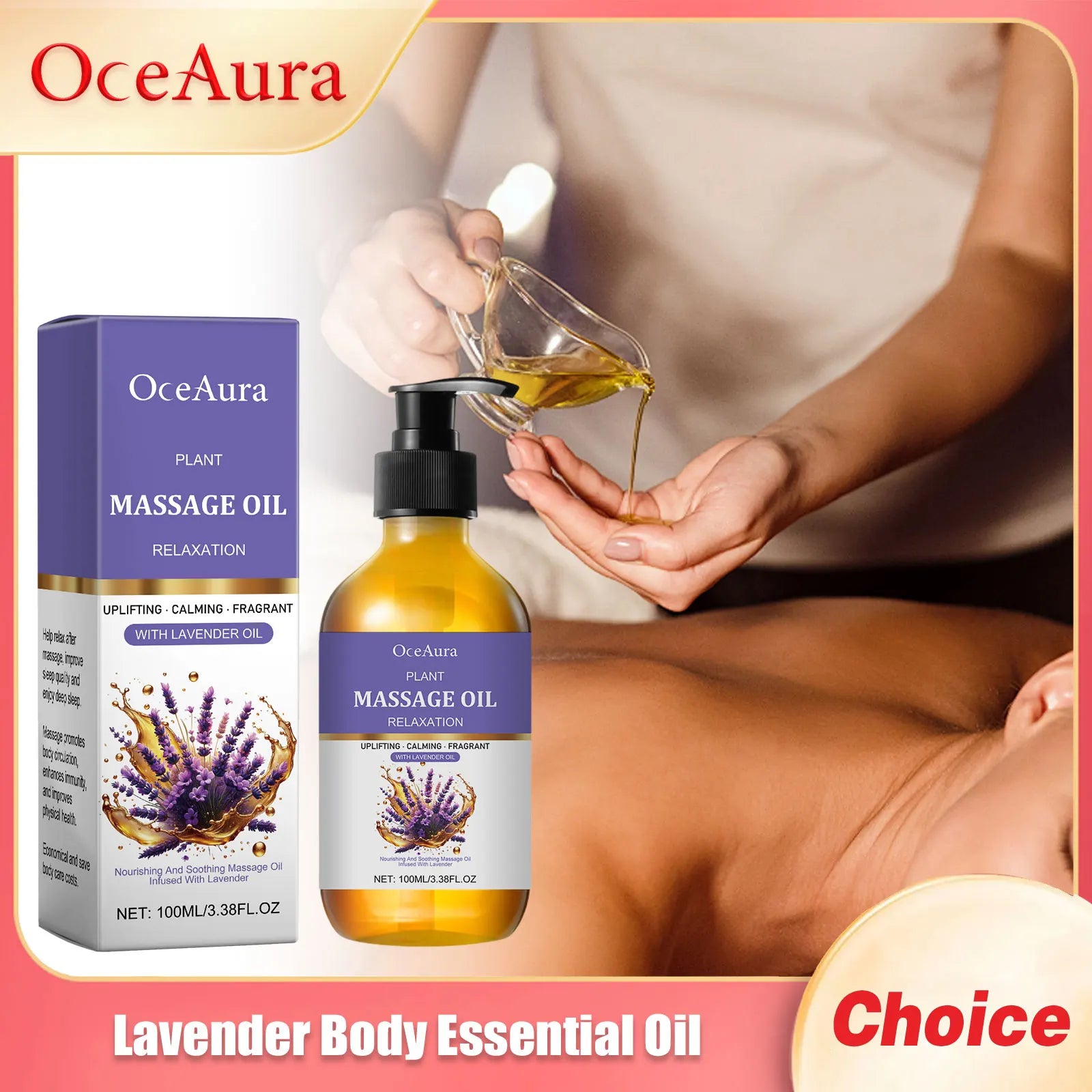 CalmEssence™ Lavender Oil (100ml)