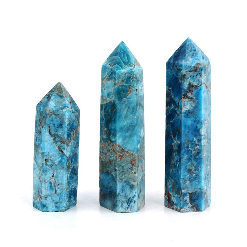 Healing Crystal Wand – Hand-Carved Natural Stone Points