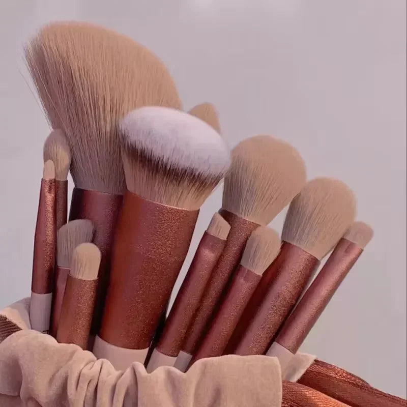 Essential Beauty Makeup Brush Set (13 pcs)
