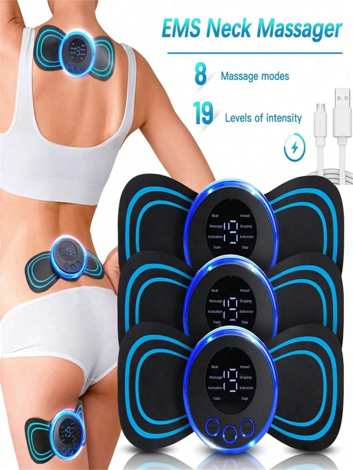 PulseRelief™ EMS Massager