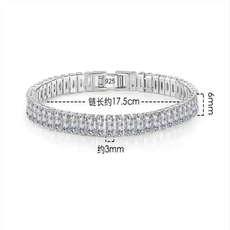 EternaLuxe™ Moissanite Tennis Bracelet