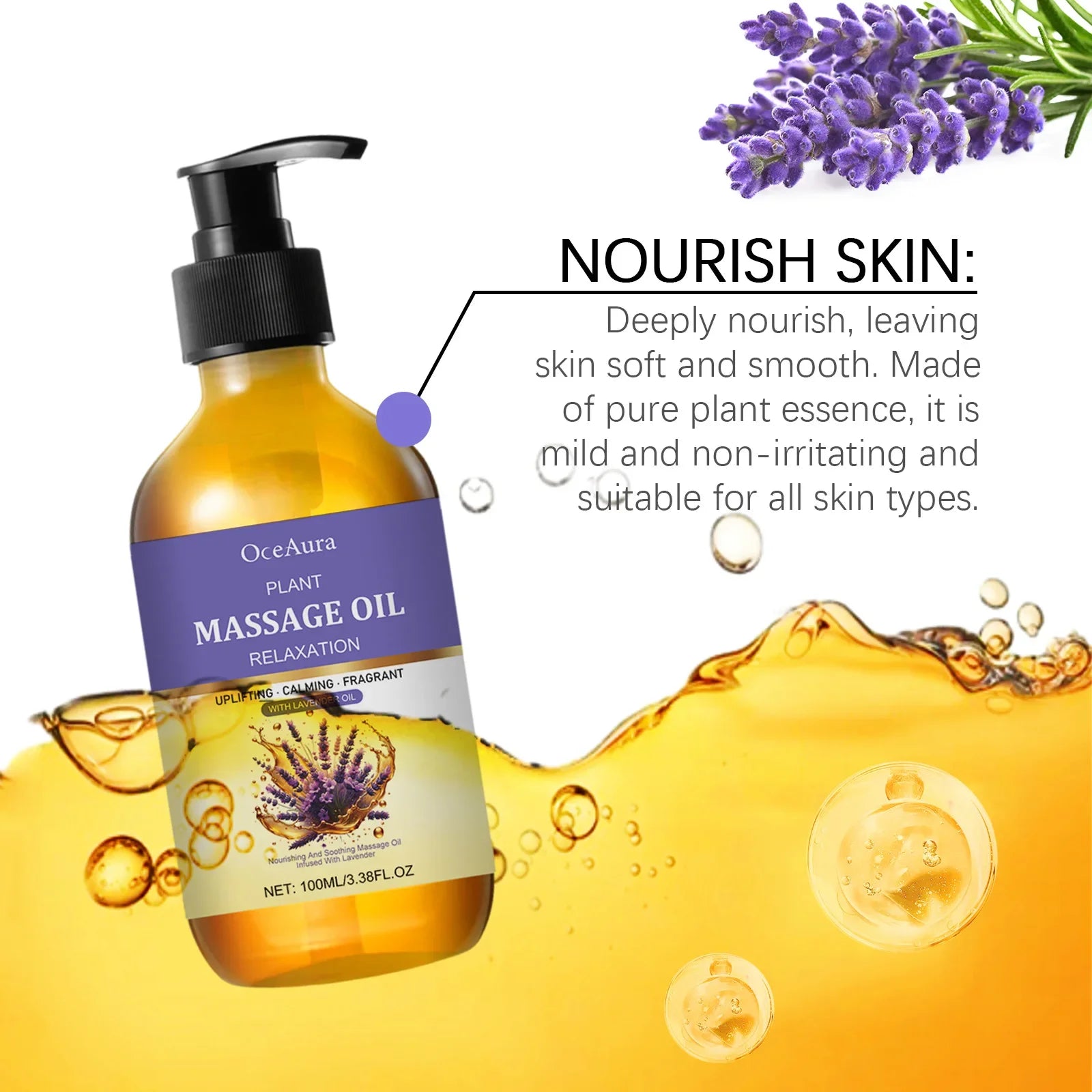 CalmEssence™ Lavender Oil (100ml)