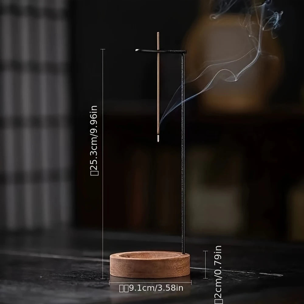 AshFree™ Walnut Incense Holder