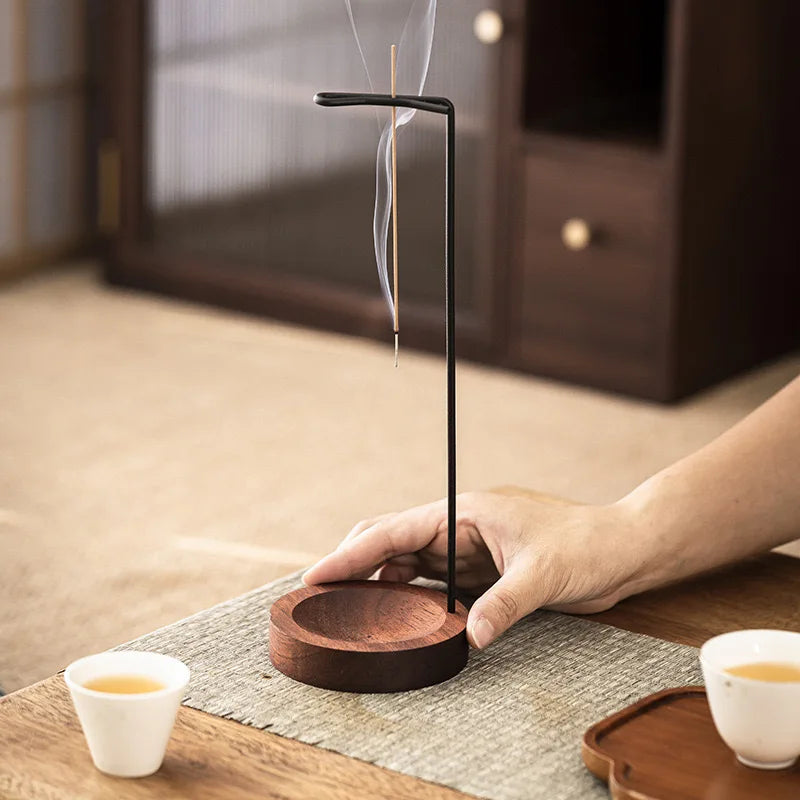 AshFree™ Walnut Incense Holder