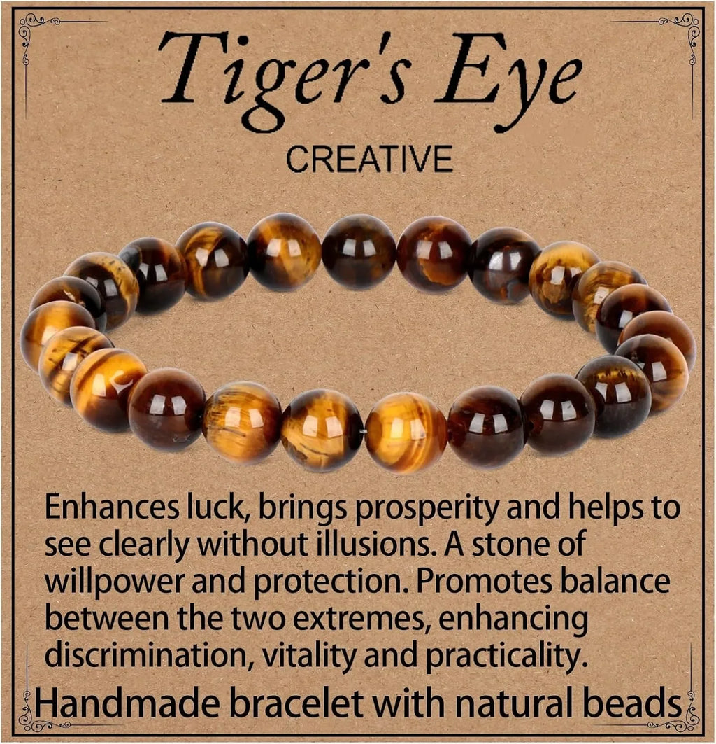 Tiger’s Eye Prosperity & Protection Bracelet