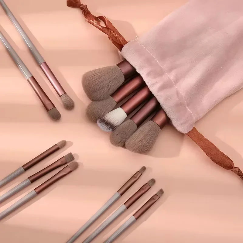 Essential Beauty Makeup Brush Set (13 pcs)