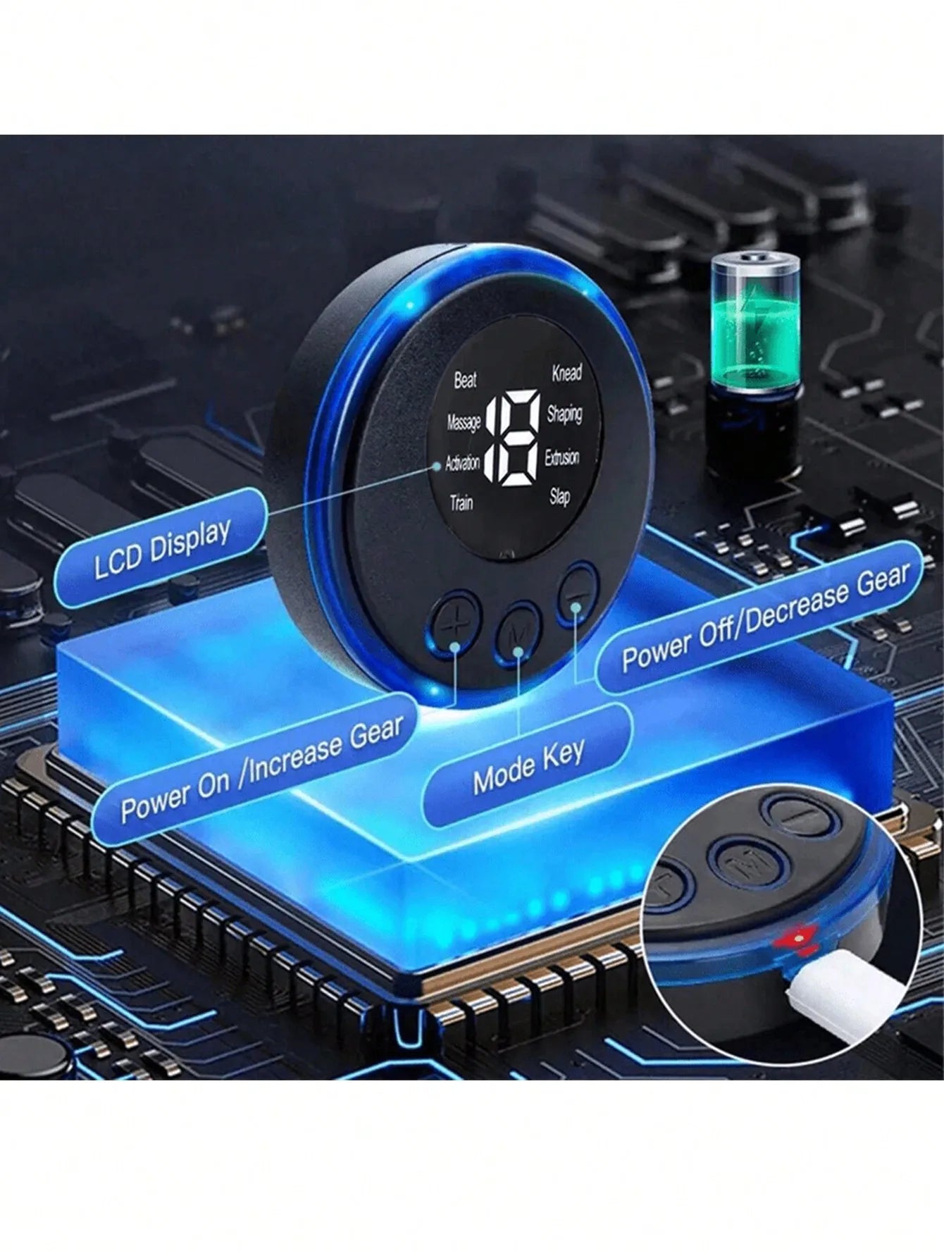 PulseRelief™ EMS Massager