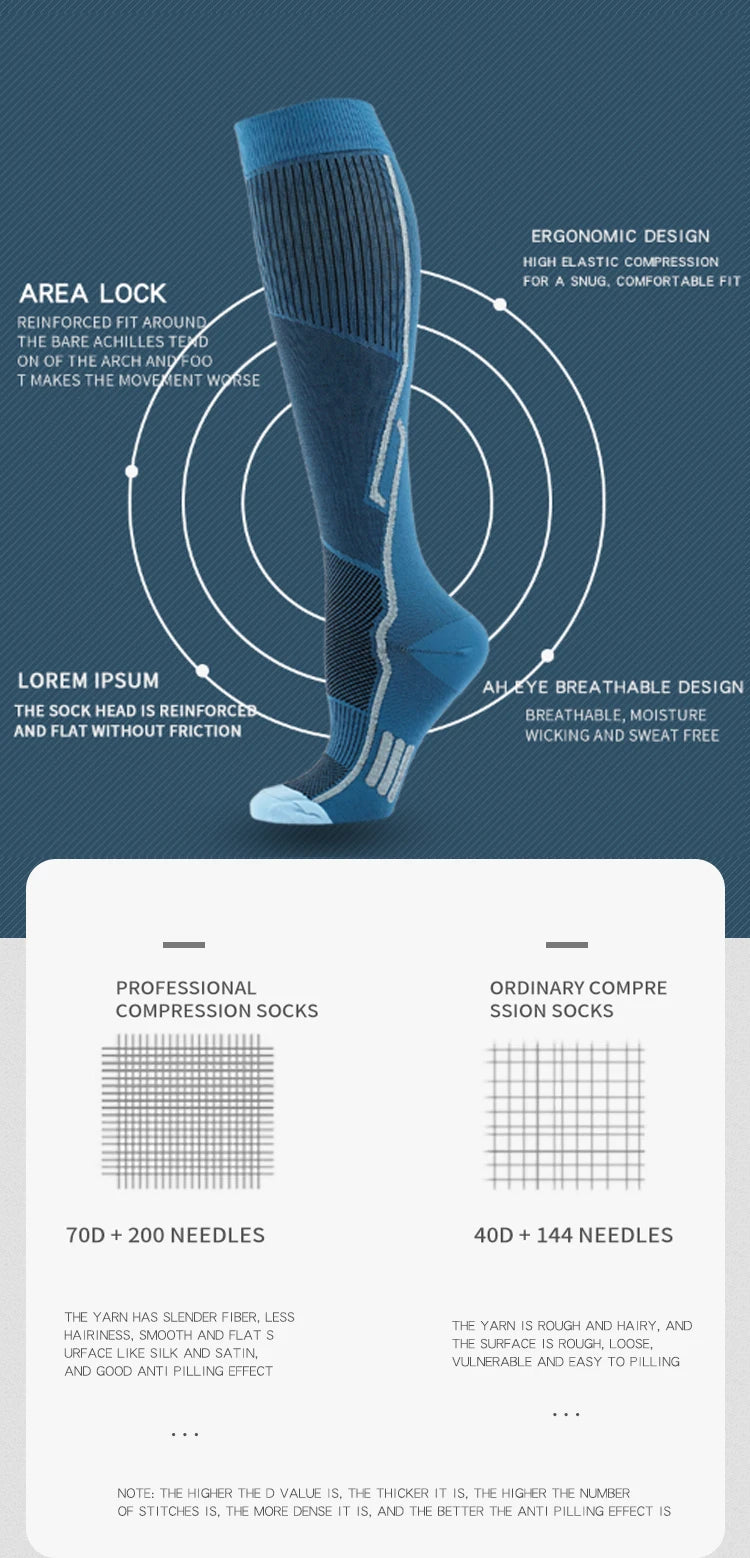 PowerFlex Compression Sports Socks