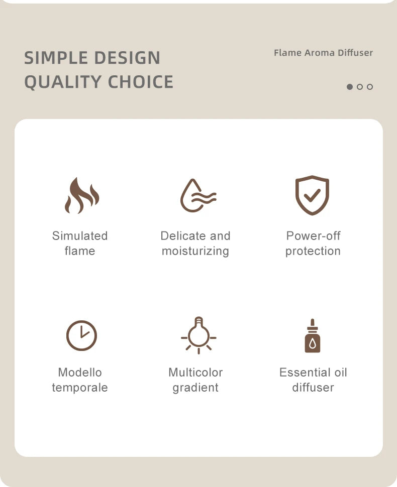 FlameAura™ Aroma Diffuser
