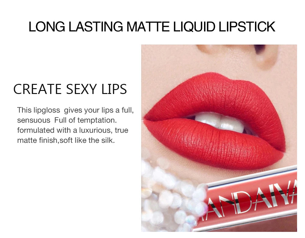 HANDAIYAN Set of 6 NonStick Cup Liquid lipstick