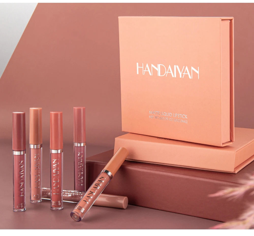 HANDAIYAN Set of 6 NonStick Cup Liquid lipstick