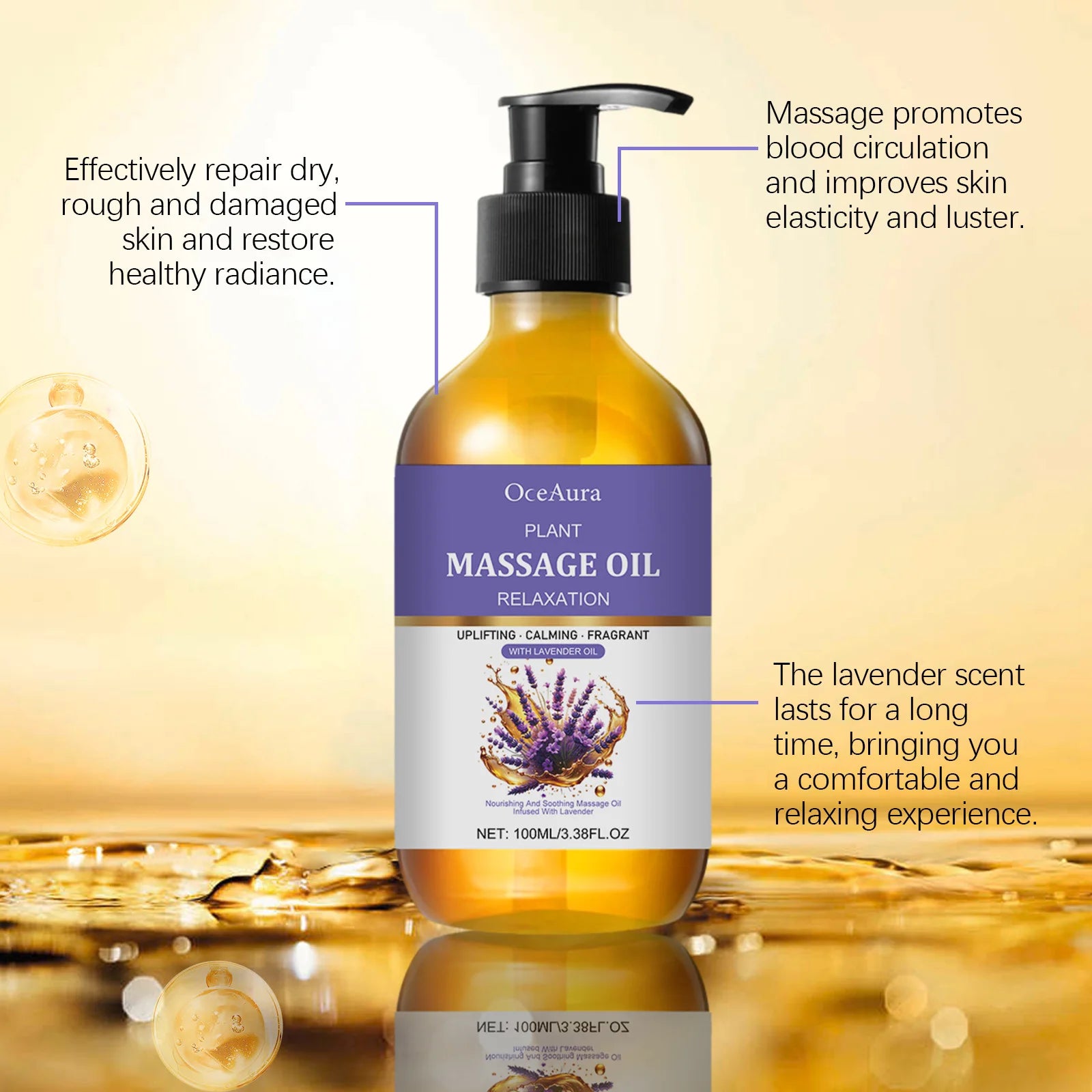 CalmEssence™ Lavender Oil (100ml)