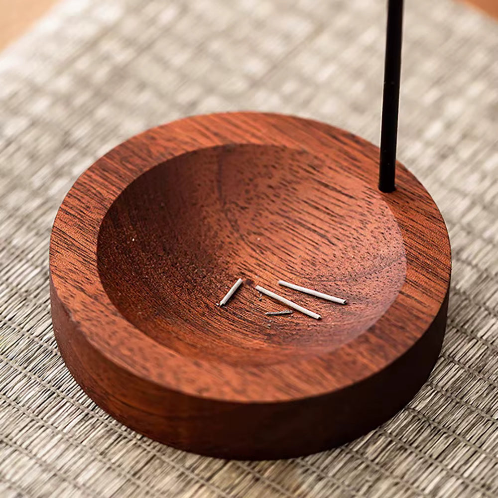 AshFree™ Walnut Incense Holder