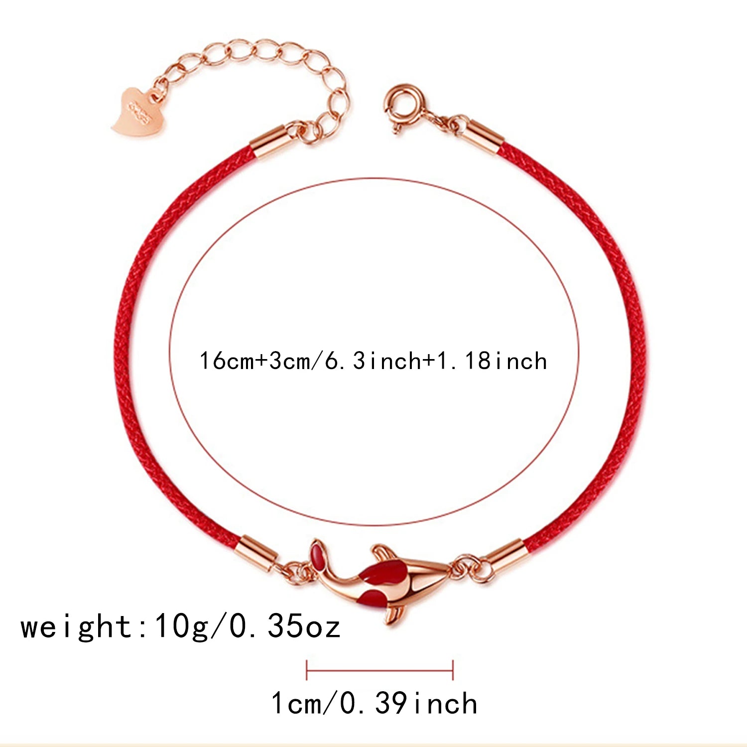 FortuneCord™ Red Bracelet